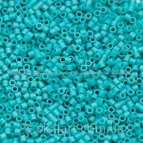 Бисер DBS-878 Miyuki Delica Beads Cut 15/0 (матовый, бирюзовый)